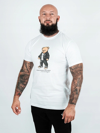 Koszulka Środowisko Miejskie "Street Bear" - White