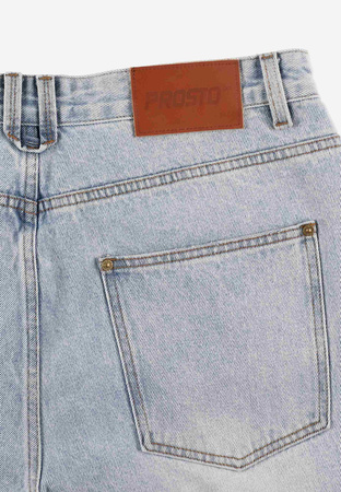 Spodnie PROSTO Jeans Regular Bunker Blue