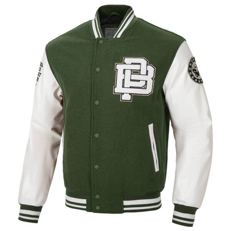 Kurtka przejściowa Pit Bull FISHER BOMBER JACKET Dark Green