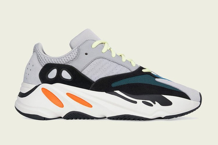 Buty Yeezy 700 ‘Wave Runner’ (B75571) Solid Grey / Chalk White – Core Black