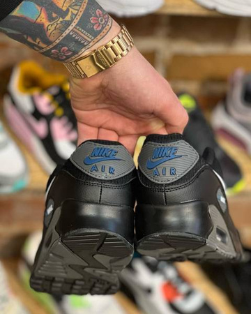 Buty Nike Air Max 90 J22 (DR0145-002) Black/Marina/Iron Grey/White