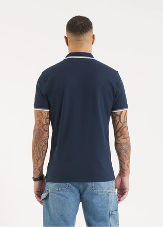 Koszulka Pit Bull Polo Pique Stripes Regular  Navy