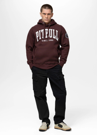 Bluza Pit Bull Hoodie Norton Burgundy