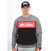 Bluza Illegal Klasyk Grey/Red
