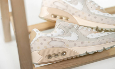 Buty Nike Air Max 90 NRG POLKA DOT (CZ1929-200) Shimmer/Sail-Desert Sand