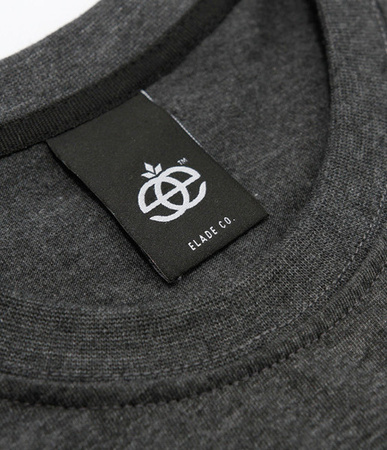 Koszulka Elade Stipe Dark Grey/Black 