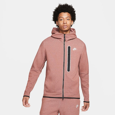 Bluza Nike Sportswear Tech Fleece Hoodie Full Zip (DD4688-670) Red Stone
