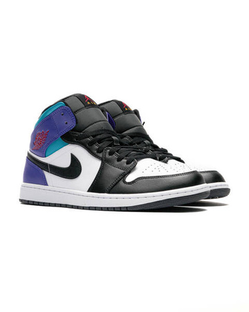 Buty Air Jordan 1 Mid (DQ8426-154) White/Black-Bright-Concord