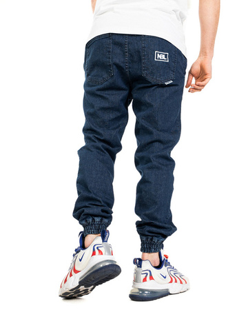 Spodnie New Bad Line JOGGER ICON JEANS Navy