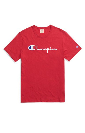 Koszulka Champion Script Logo Crew (210972) HTR