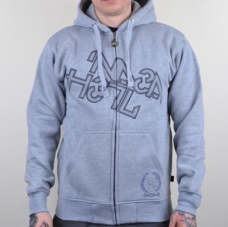 Bluza Nasa Hustla Logo Grey