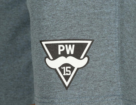 Szorty Polski Wąs - dres jeans grey