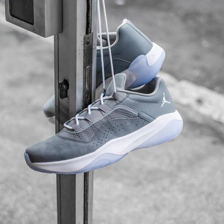 Buty Jordan 11 CMFT LOW (CW0784-001) COOL GREY/WHITE - MEDIUM GREY