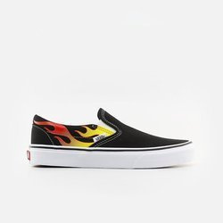 Buty Vans CLASSIC SLIP-ON FLAME (VN0A38F7PHN1) Black/White