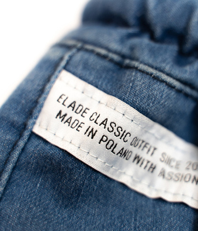 Spodnie Elade Jogger Icon Mini Logo Light Blue Denim 