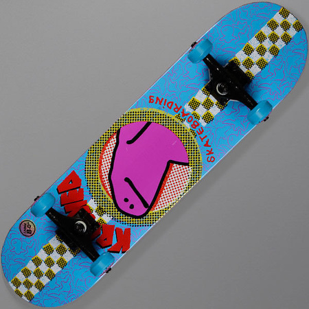 Deskorolka kompletna Krooked 8.0"- Racer Blue