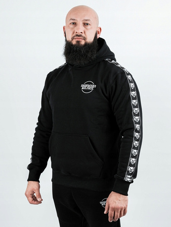 Bluza z kapturem ŚRODOWISKO MIEJSKIE "Classic Lampas" Black