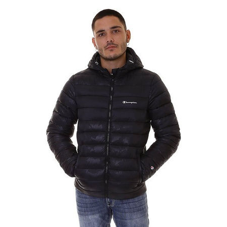 Kurtka Champion Hooded (214869-KL001) BLACK 