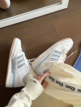 Buty Adidas FORUM LOW (IG3964) CCloud White / Wonder Blue / Cream White