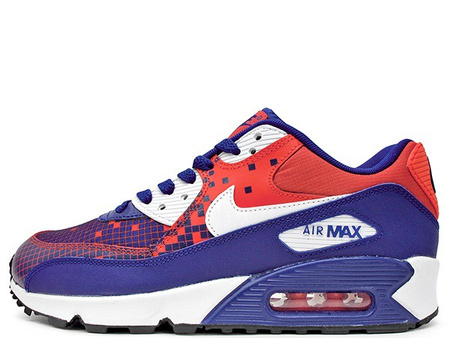 Buty Nike Air Max 90 Mesh Gs 724882-401