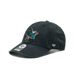Czapka 47 Brand MLB  San Jose Sharks '47 Clean Up (H-RGW22GWS-BK) Black