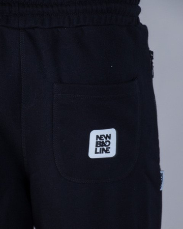 Spodenki Krótkie New Bad Line dresowe SIDE black
