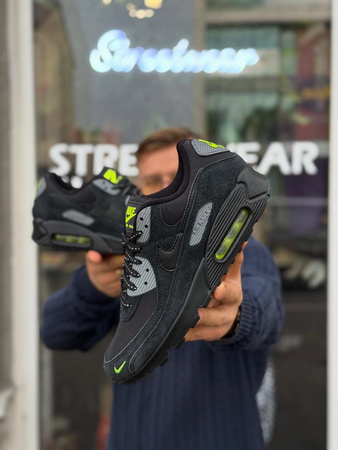 Buty Nike Air Max 90 (FQ2377-001) Black/Black-Volt-Cool Grey