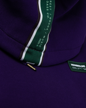 Bluza New Bad Line Hoody CONT TAPE VIOLET