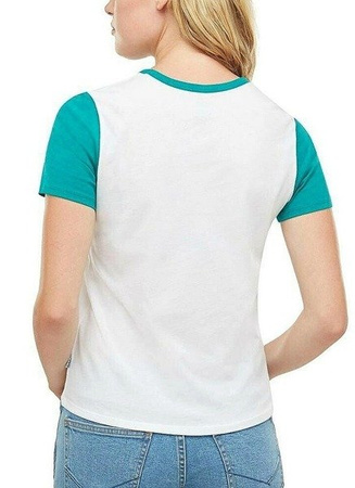 Koszulka Vans  V TANGLE RANGE RINGER  (White/Quetzal )