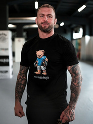 Koszulka Środowisko Miejskie "MMA Bear" - Black