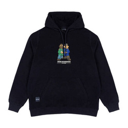 Bluza KAMUFLAGE HOODIE BAD NEIGHBOR Black