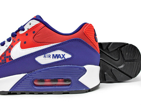 Buty Nike Air Max 90 Mesh Gs 724882-401