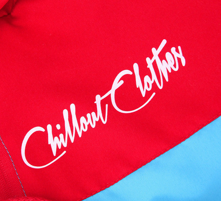 Kurtka Chillout Clothes Caligraphy Red/Blue
