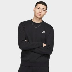 Bluza Nike Sportswear Club (BV2662-010) BLACK/BLACK/WHITE