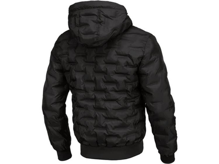 Kurtka zimowa Pit Bull Carver Quilted Hooded Black
