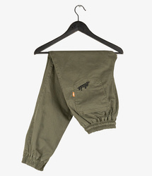 Spodnie Elade JOGGER HANDWRITTEN Olive