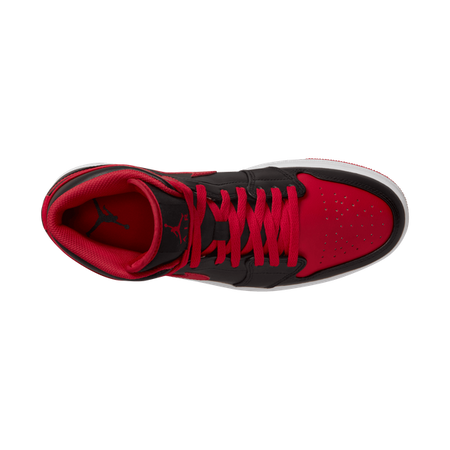 Buty Jordan 1 MID (DQ8426-060) Black/Fire Red- White