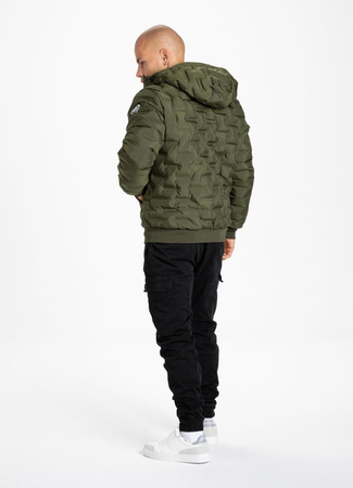 Kurtka zimowa Pit Bull Carver Quilted Hooded Olive