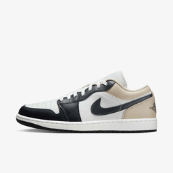 Buty Air Jordan 1 Low SE (553558-153) Summit White/Off Noir-Rattan