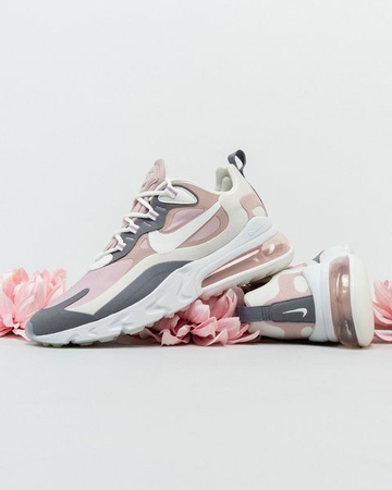 Buty Nike Air Max 270 REACT CI3899-500) PLUM CHALK/SUMMIT WHITE-STONE MAUVE