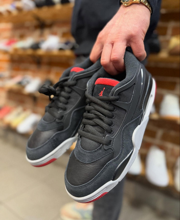 Buty Air Jordan 4 RM (FQ7939-061) Black/Wolf Grey/White/Varsity Red