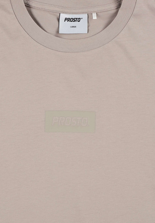 Koszulka Prosto BOX LOGO BEIGE