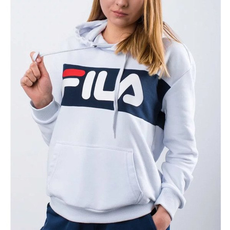 Bluza Fila Women LORI Hoody (687042) Bright white/black iris