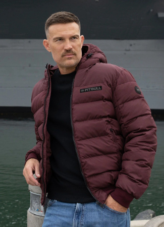 Kurtka zimowa Pit Bull DILLON Burgundy