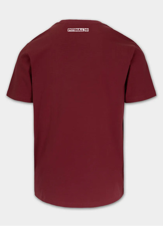 Koszulka Pit Bull HILLTOP Dark Burgundy