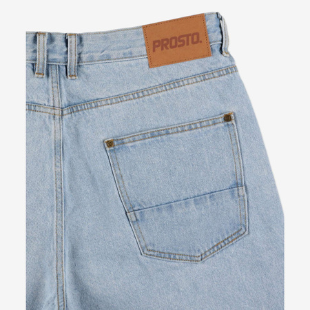 Spodenki PROSTO Jeans Baggy Shizzo Light Blue