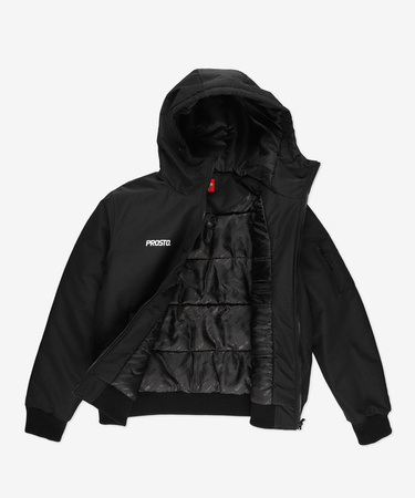 Kurtka Zimowa PROSTO Gegito Bomber Black 