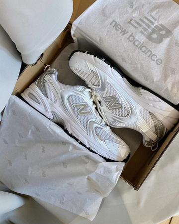 Buty New Balance MR530EMA Silver/Mettalic White