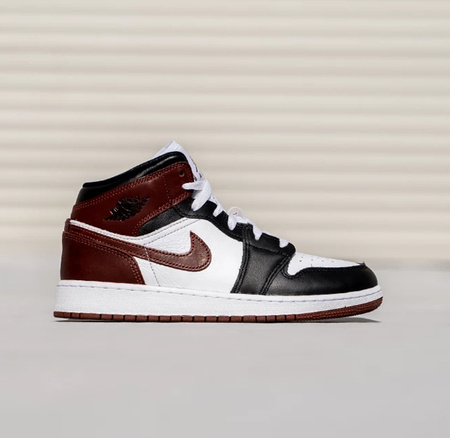 Buty Air Jordan 1 MID (HF3193-102) White/Dark Pony Black
