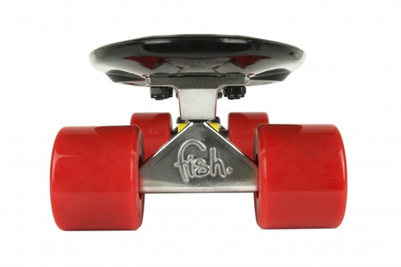Deskorolka Fish Skateboards black/black/red